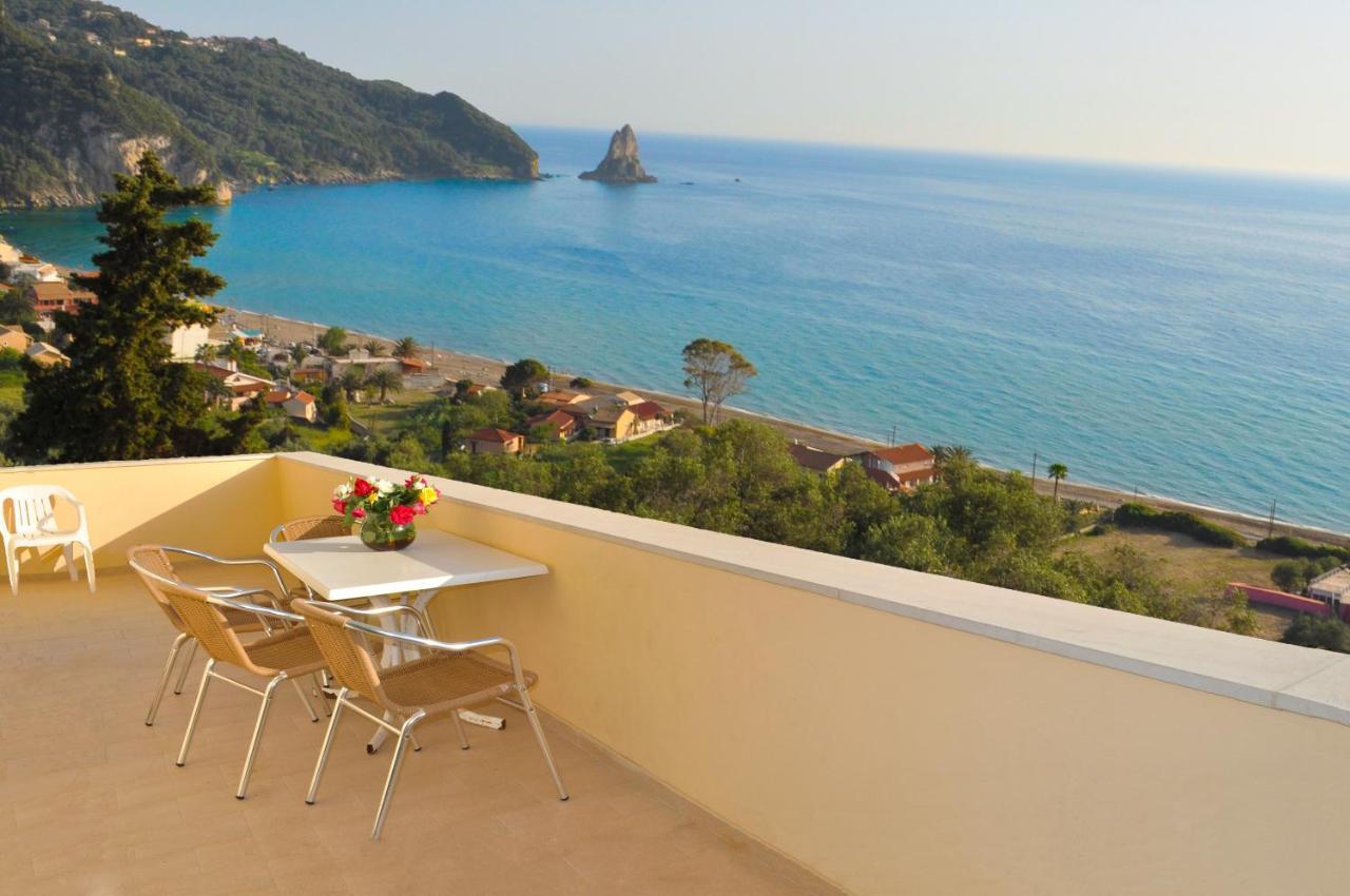 Beautiful Holiday Apartments Maria With Amazing Pool - Agios Gordios Beach Exterior foto