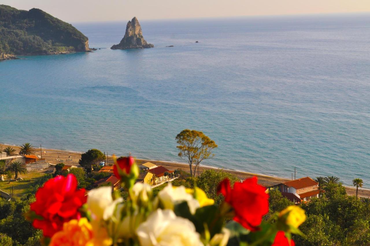 Beautiful Holiday Apartments Maria With Amazing Pool - Agios Gordios Beach Exterior foto